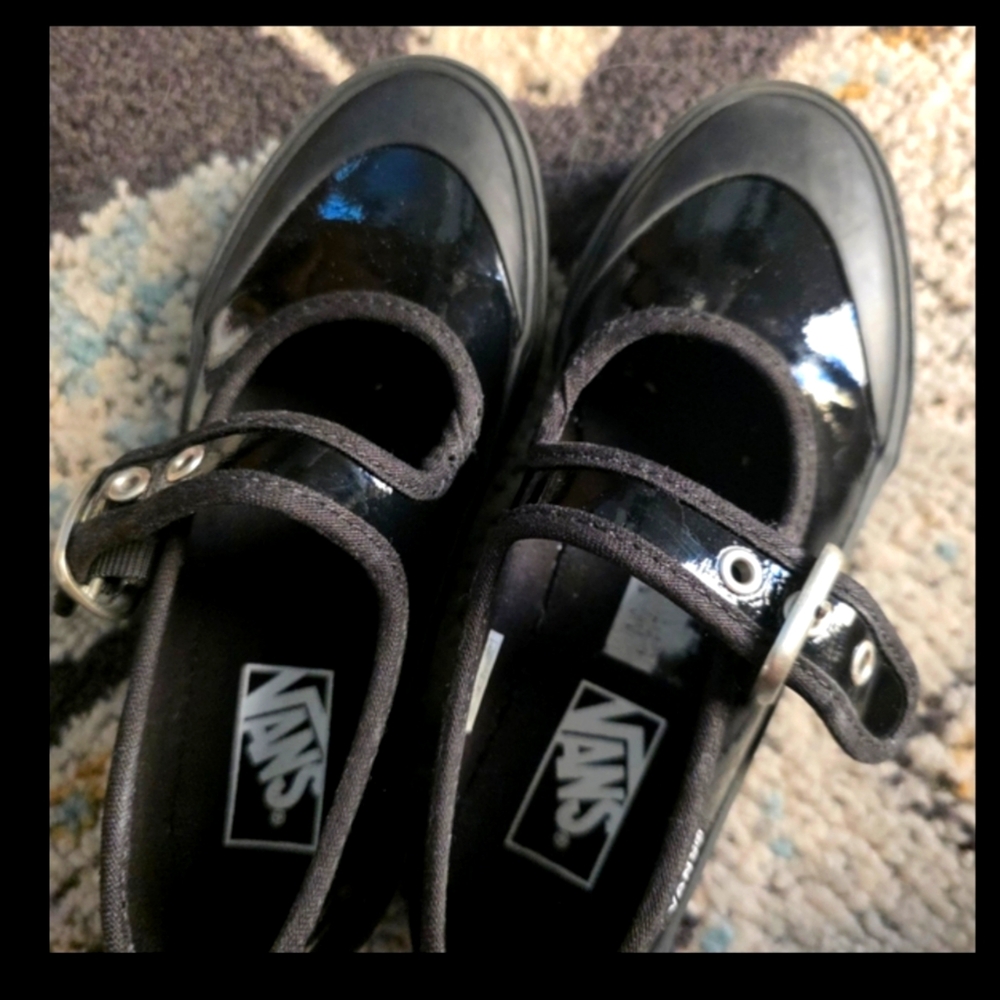 Vans Black Dress Shoes Classic Design